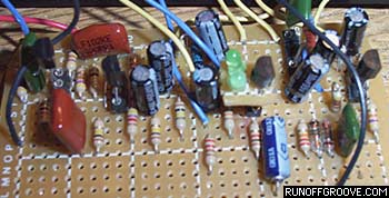 Foxx Tone Machine perfboard